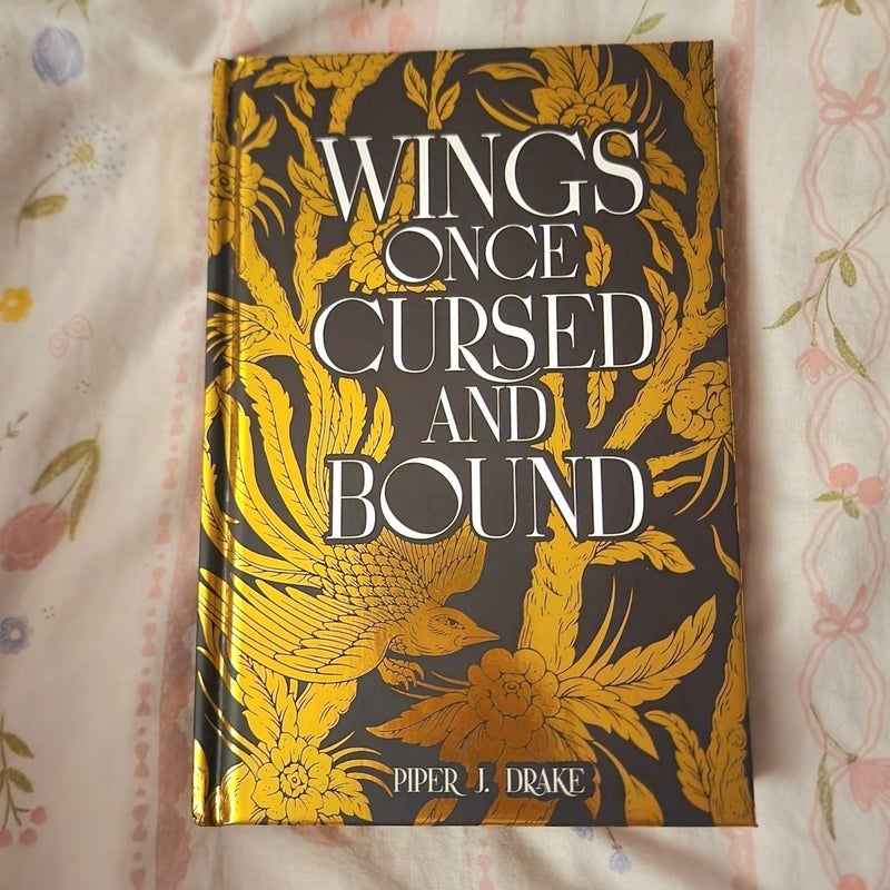 Wings Once Cursed and Bound Bookishbox Edition