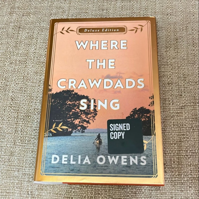 Where the Crawdads Sing Deluxe Edition - Signed by Author