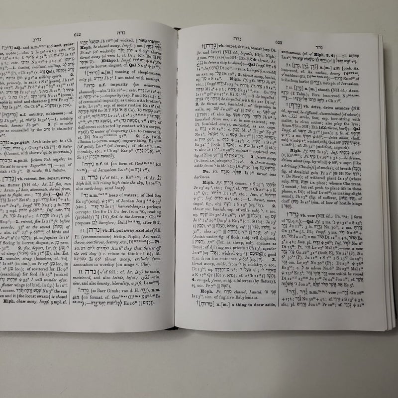 Hebrew and English Lexicon of the Old Testament