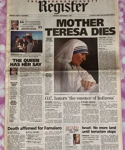 Mother Terrace Dies Newspaper
