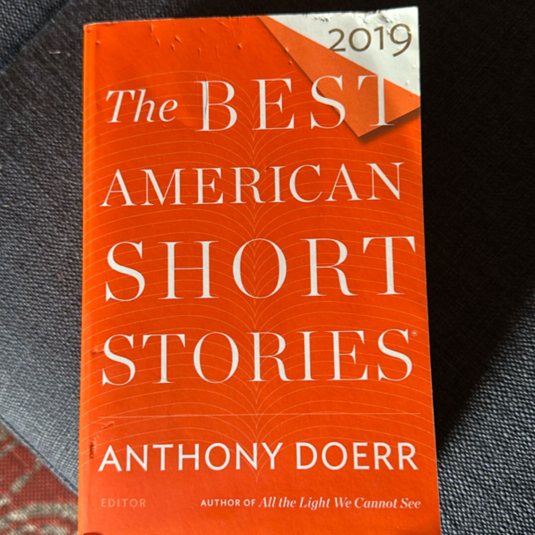 The Best American Short Stories 2019