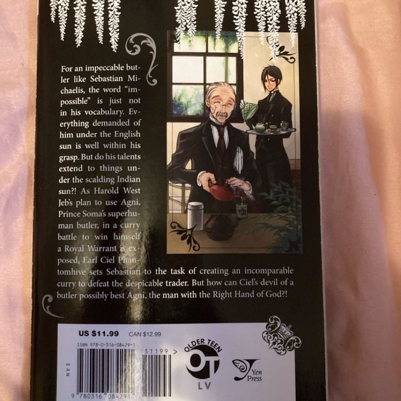 Black butler manga 1-5 