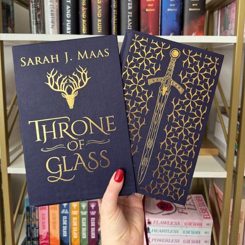 Throne of Glass Collector's Edition (including page overlays from The Dusty Shop)