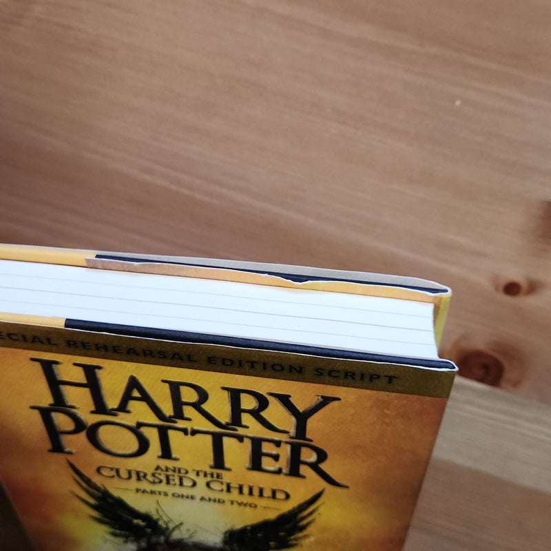 Harry Potter and the Cursed Child Parts One and Two (Special Rehearsal Edition Script)