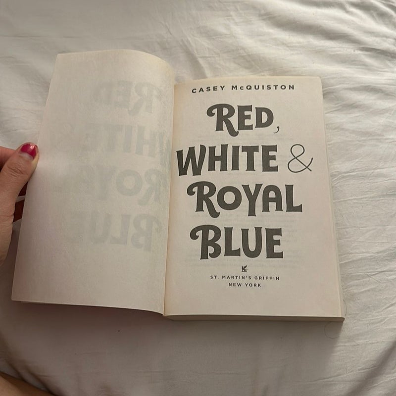 Red, White and Royal Blue