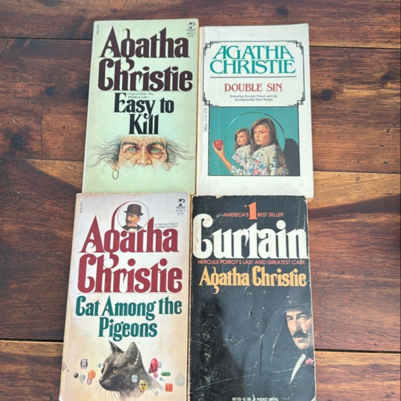 Agatha Christie Vintage Books