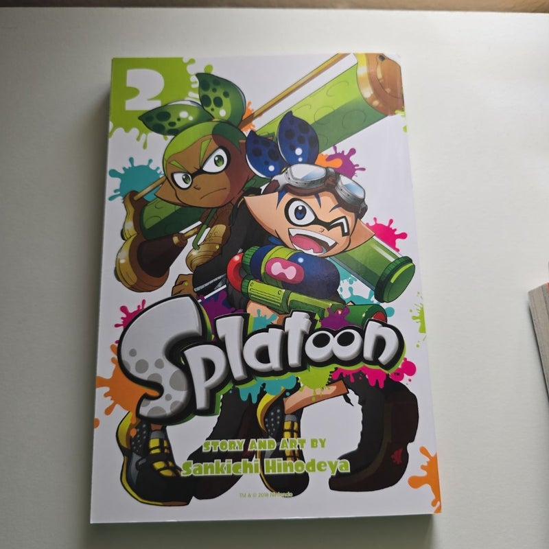 Splatoon, Vol. 1 and Vol.2