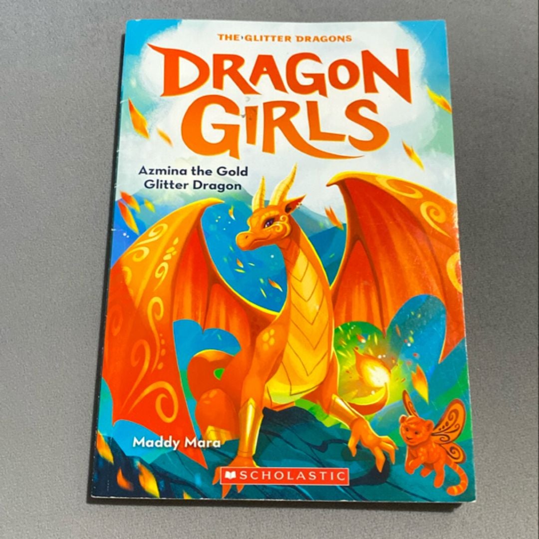 Azmina the Gold Glitter Dragon (Dragon Girls #1)