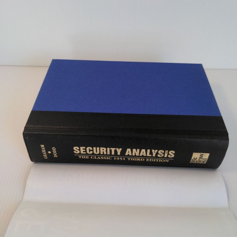 Security Analysis: Sixth Edition, Foreword by Warren Buffett