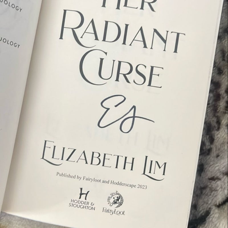 Her Radiant Curse (Fairyloot Signed)