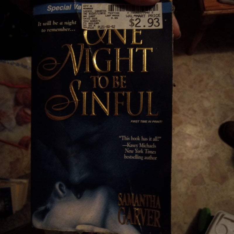 One Night to Be Sinful