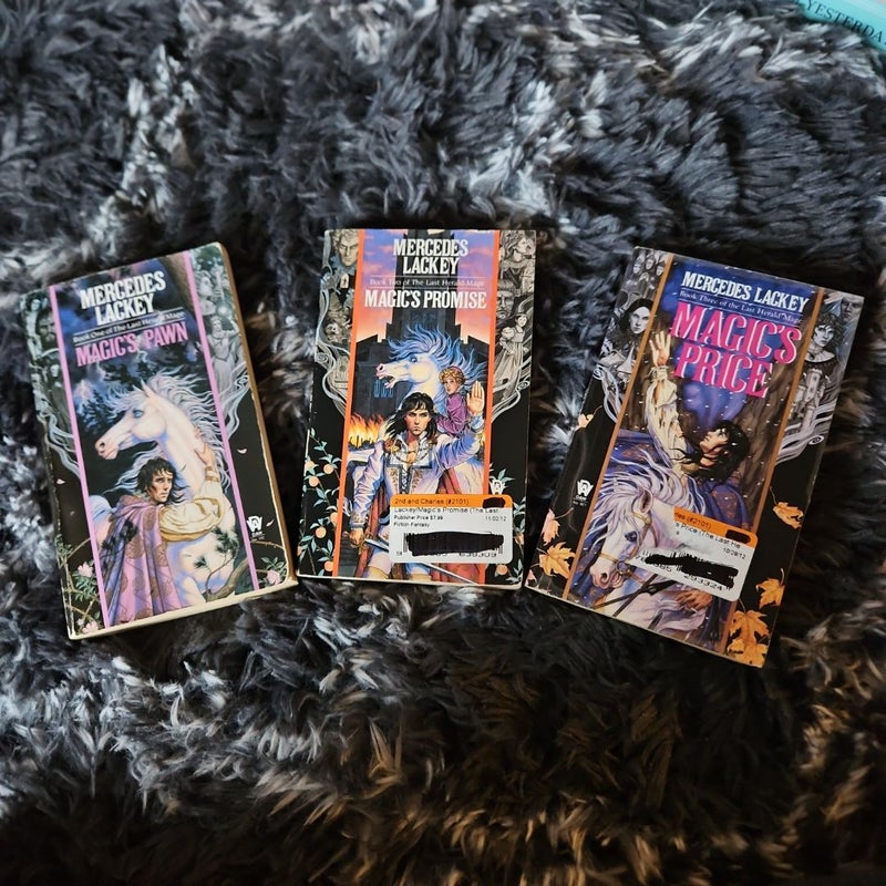 Complete 3 book set of  The Last Herald Mage Trilogy 