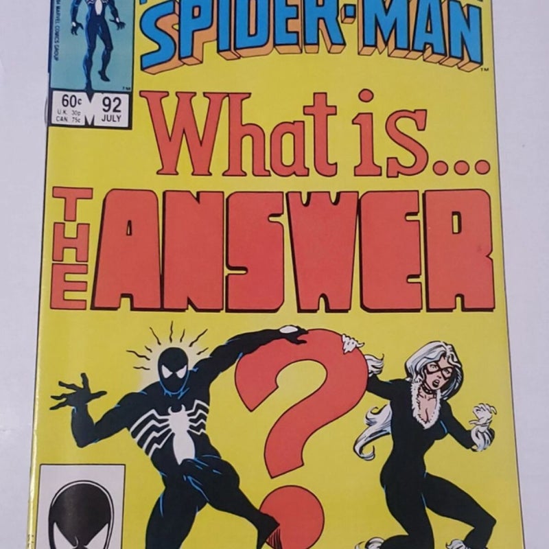 The Spectacular Spiderman #92 (1984) 