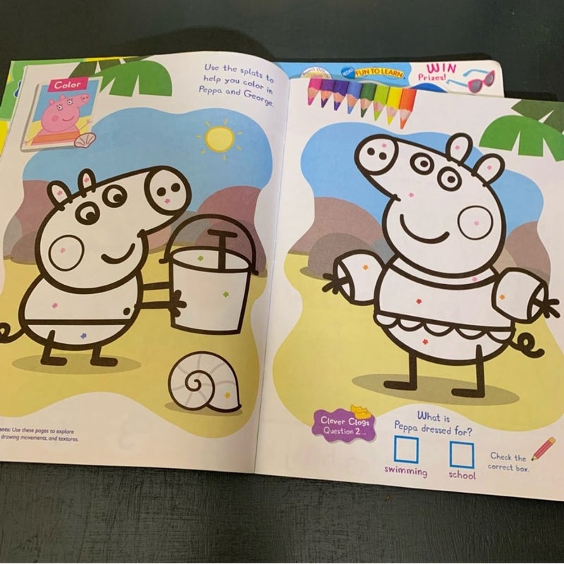 2 Peppa Pig Magazines 