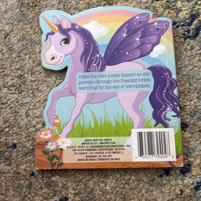 The purple unicorn 