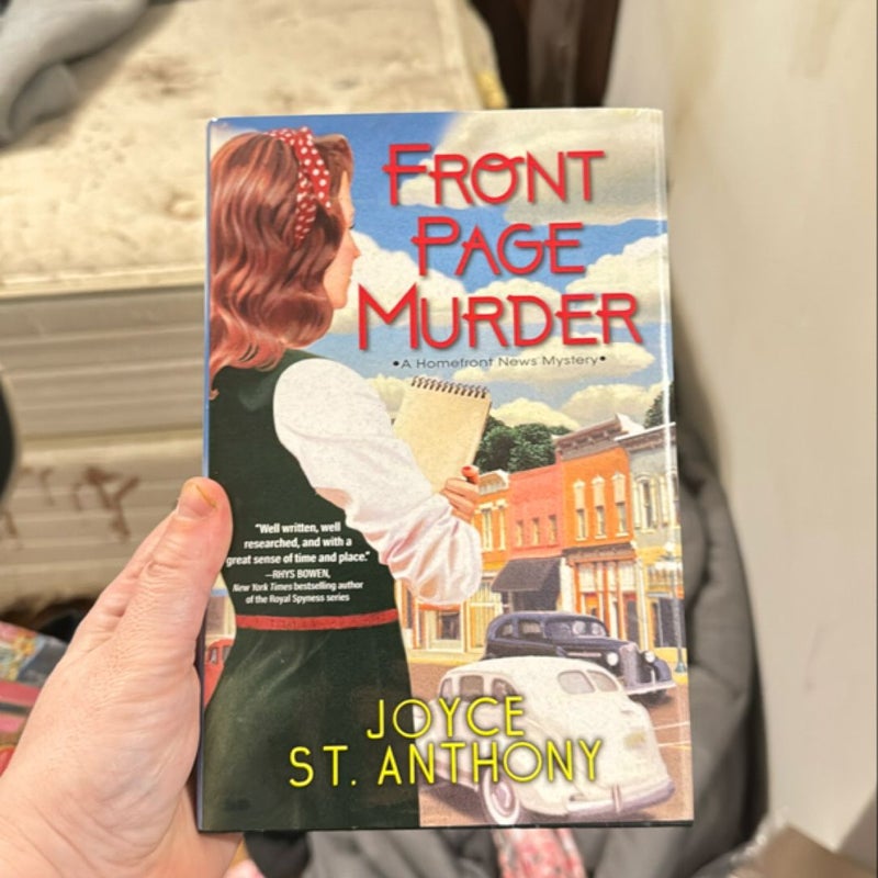 Front Page Murder