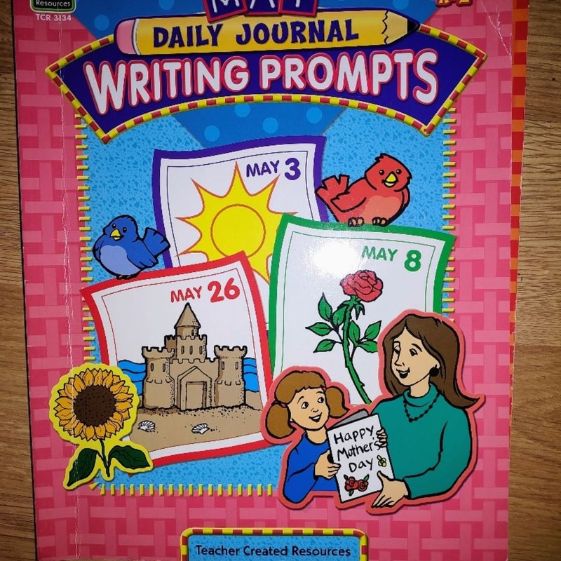 September through May daily journal writing prompts grades kindergarten through 2nd