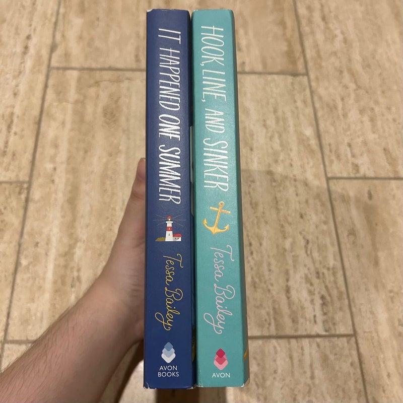 Bellinger Sisters - It Happened One Summer and Hook, Line, and Sinker by Tessa Bailey