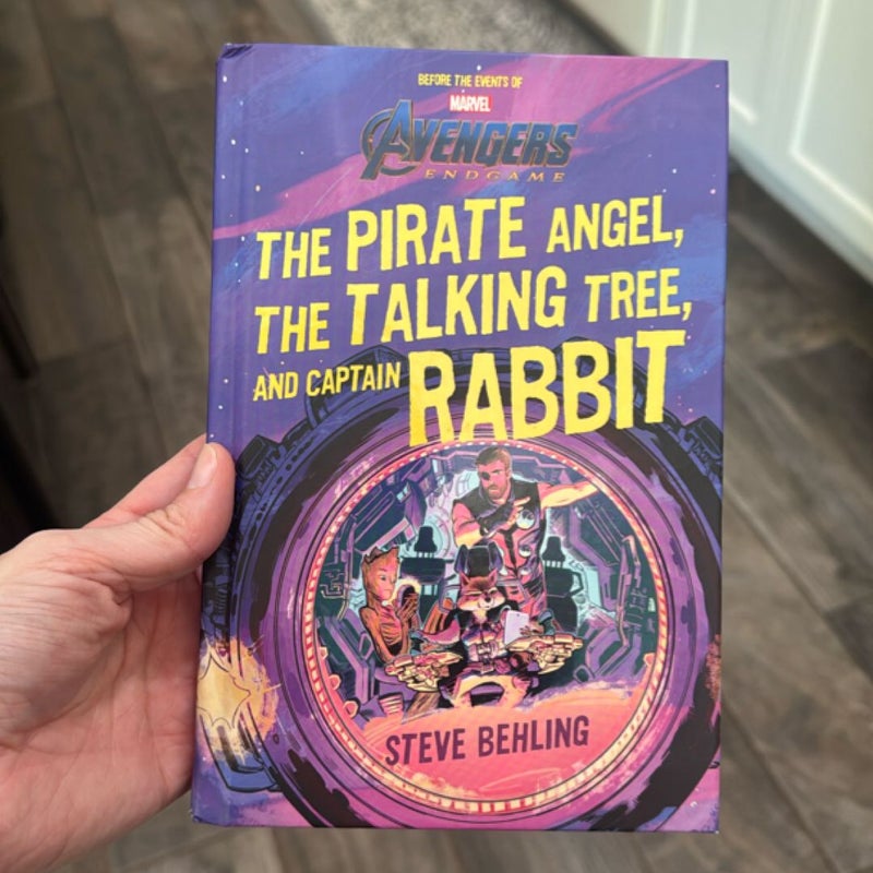 Avengers: Endgame the Pirate Angel, the Talking Tree, and Captain Rabbit