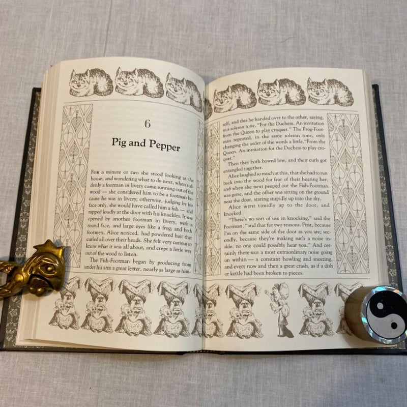 Alice's Adventures in Wonderland By Lewis Carroll -The Franklin Library - 1980
