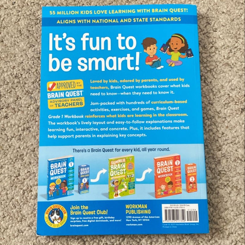 Brain Quest Workbook: 1st Grade Revised Edition