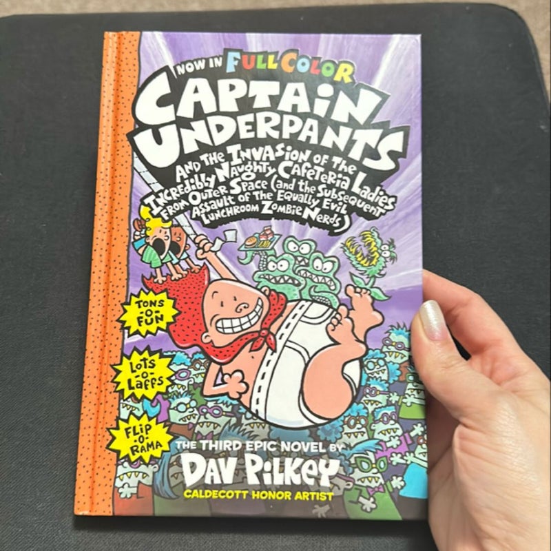 Captain Underpants and the Invasion of the Incredibly Naughty Cafeteria Ladies from Outer