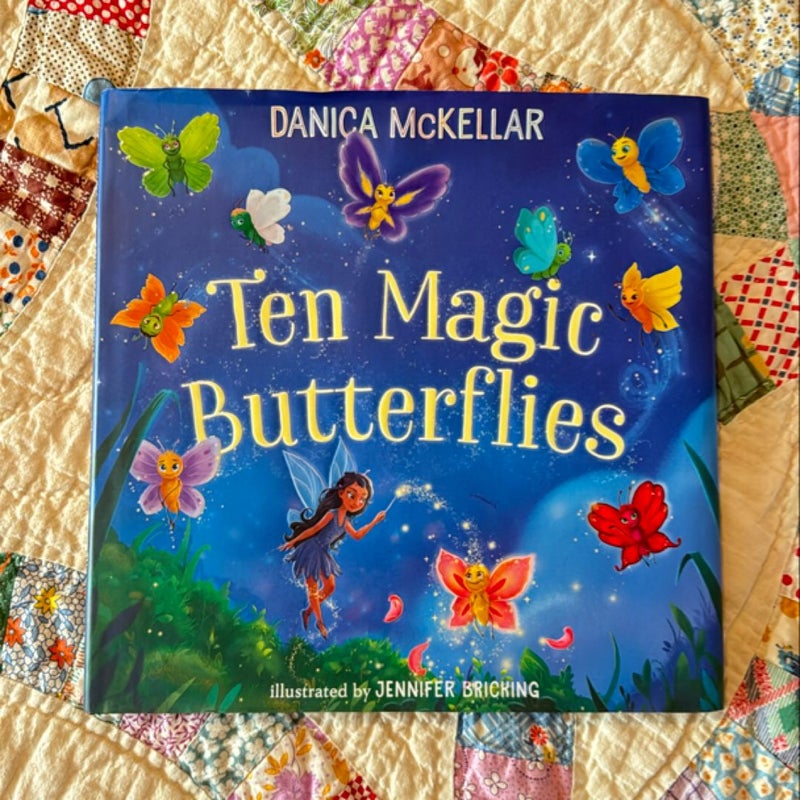 Ten Magic Butterflies