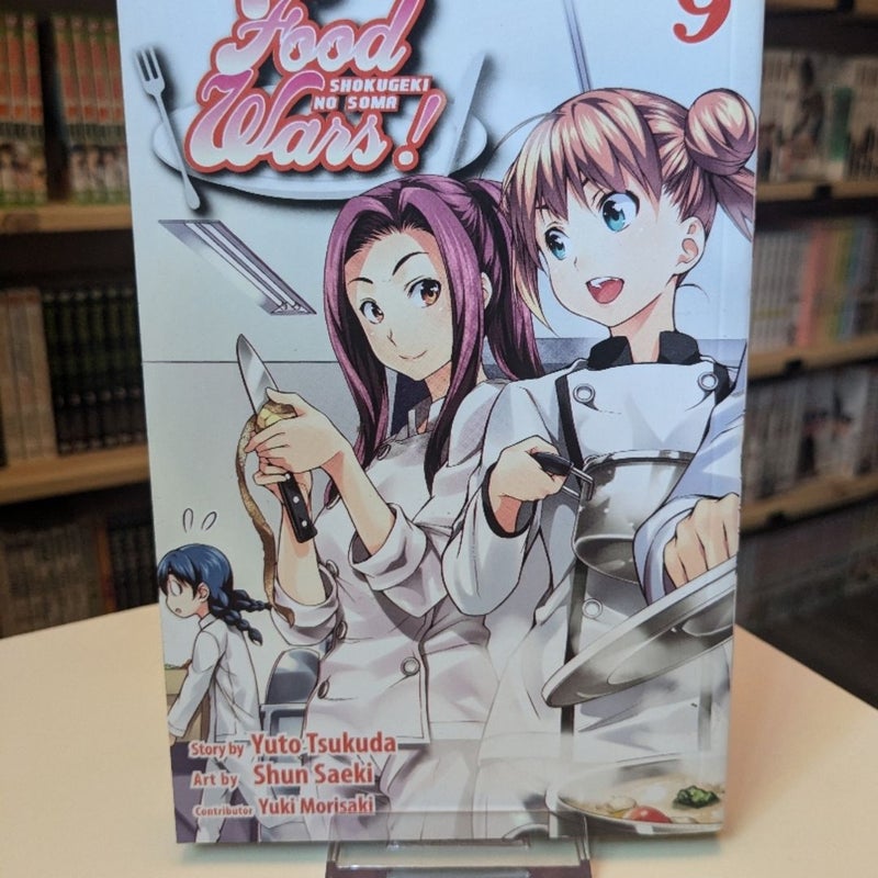 Food Wars! Manga Volumes 7, 9, 10 & 11