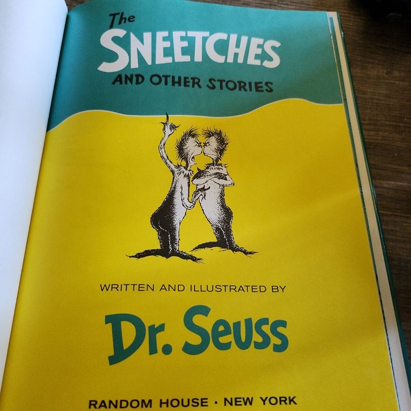 The Sneetches & Other Stories Kohl's Cares for Kids Hardcover Book

