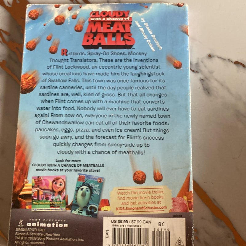 Cloudy with a Chance of Meatballs Junior Novelization