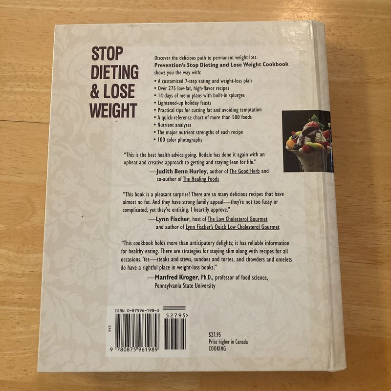 Prevention's Stop Dieting and Lose Weight Cookbook