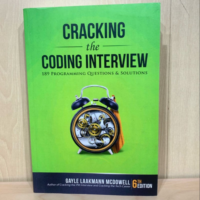 Cracking the Coding Interview