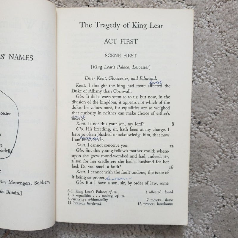 King Lear (4th Yale University Press Edition, 1956)