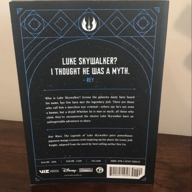 Star Wars: the Legends of Luke Skywalker--The Manga