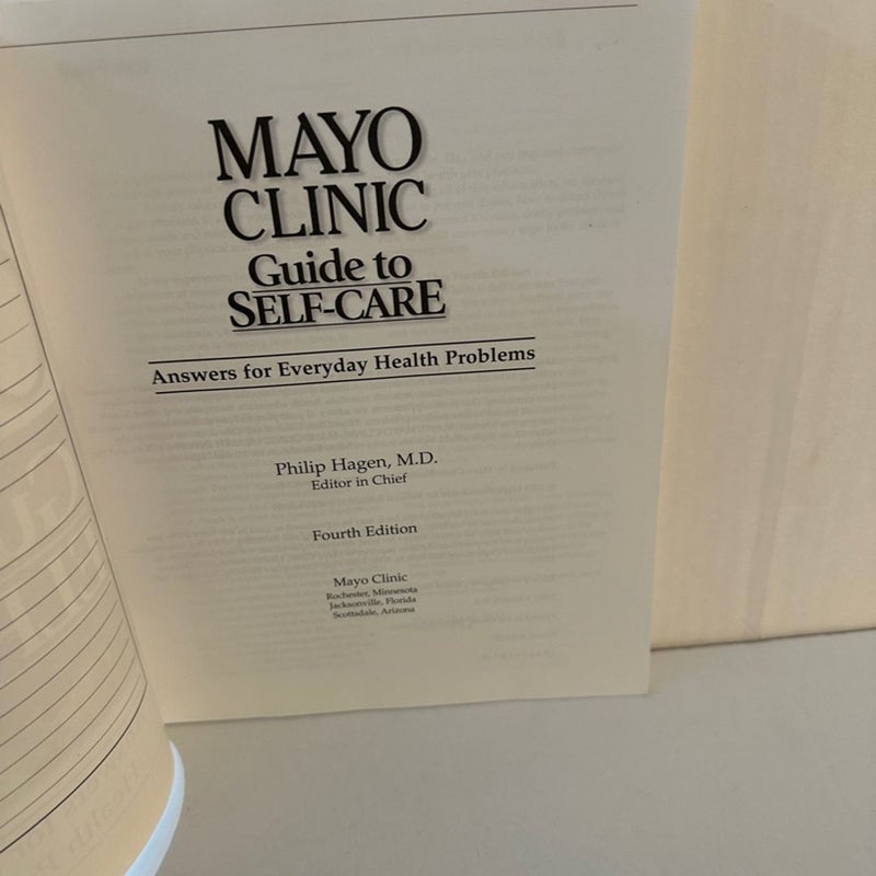 MAYO CLINIC GUIDE TO SELF CARE