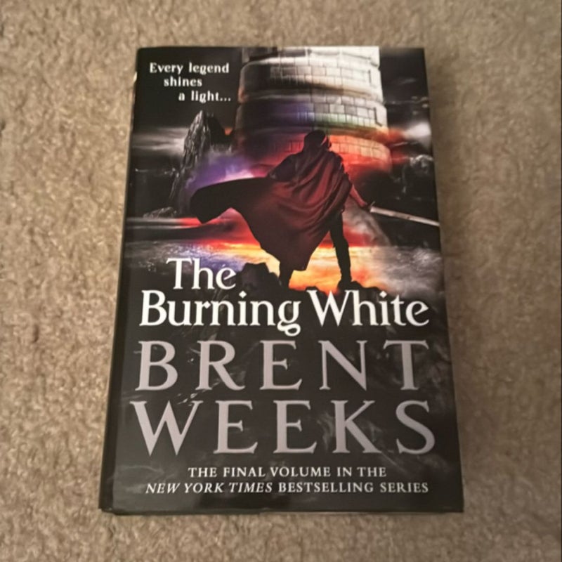 The Burning White - First Edition - Signed