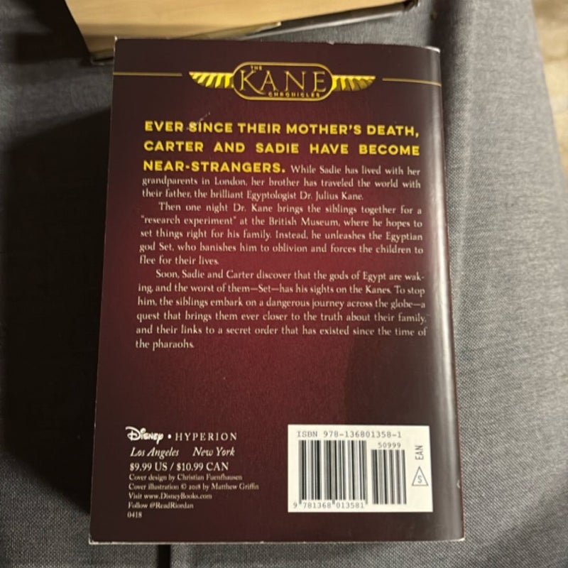Kane Chronicles, the, Book One the Red Pyramid (the Kane Chronicles, Book One)