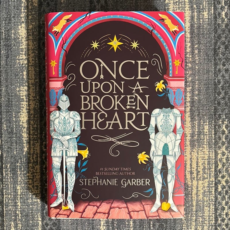 FairyLoot online Once Upon A Broken Heart by Stephanie Garber SIGNED STENCILED