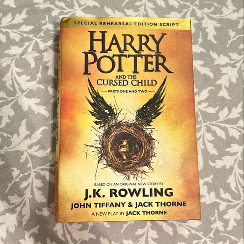 Harry Potter and the Cursed Child Parts One and Two (Special Rehearsal Edition Script)