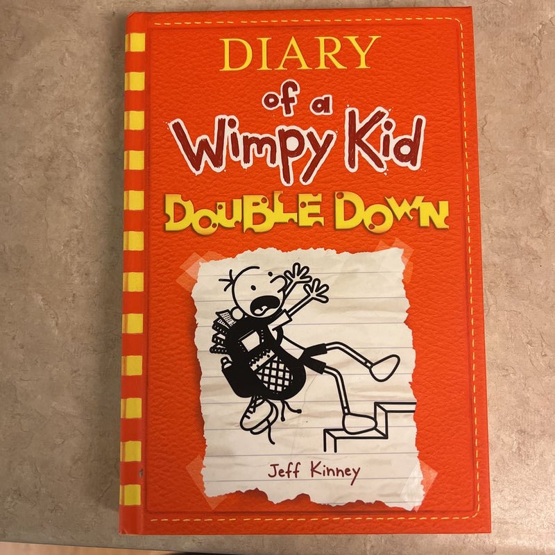 Diary of a Wimpy Kid #11: Double Down by Jeff Kinney, Hardcover