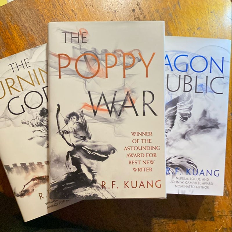 The Poppy War Trilogy - Illumicrate Edition