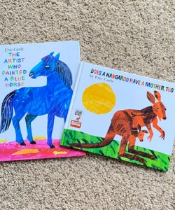 2 Eric Carle Books