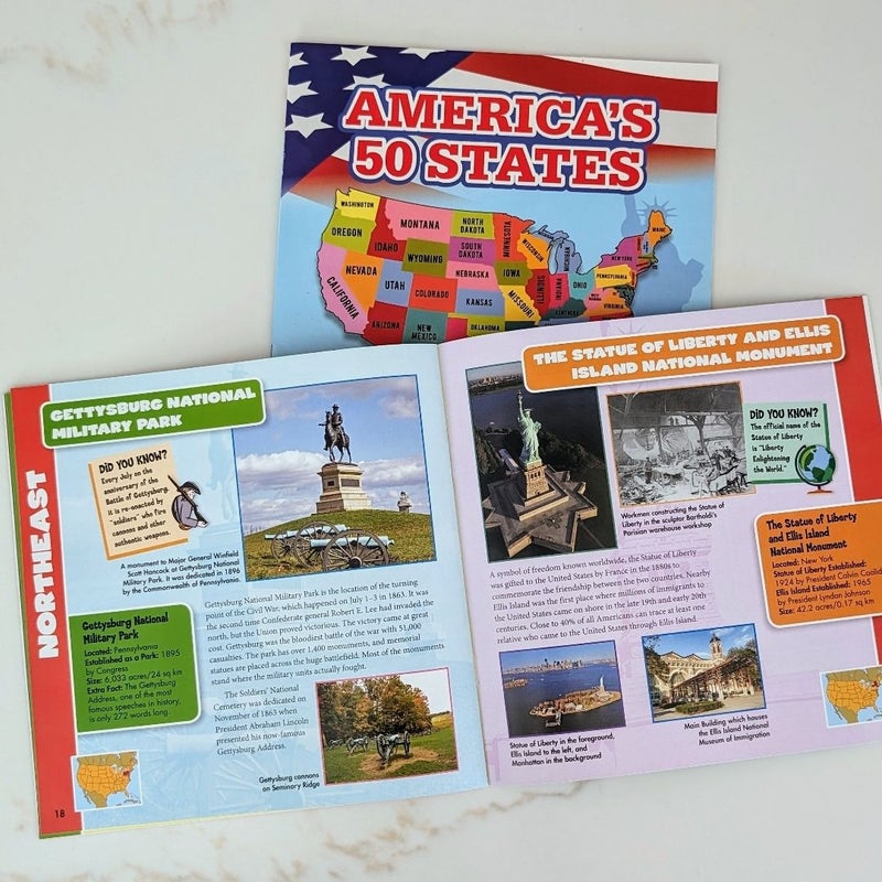 U.S. Geography Bundle of 2 Books