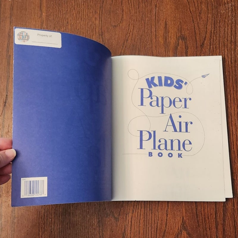 Kids' Paper Airplane Book