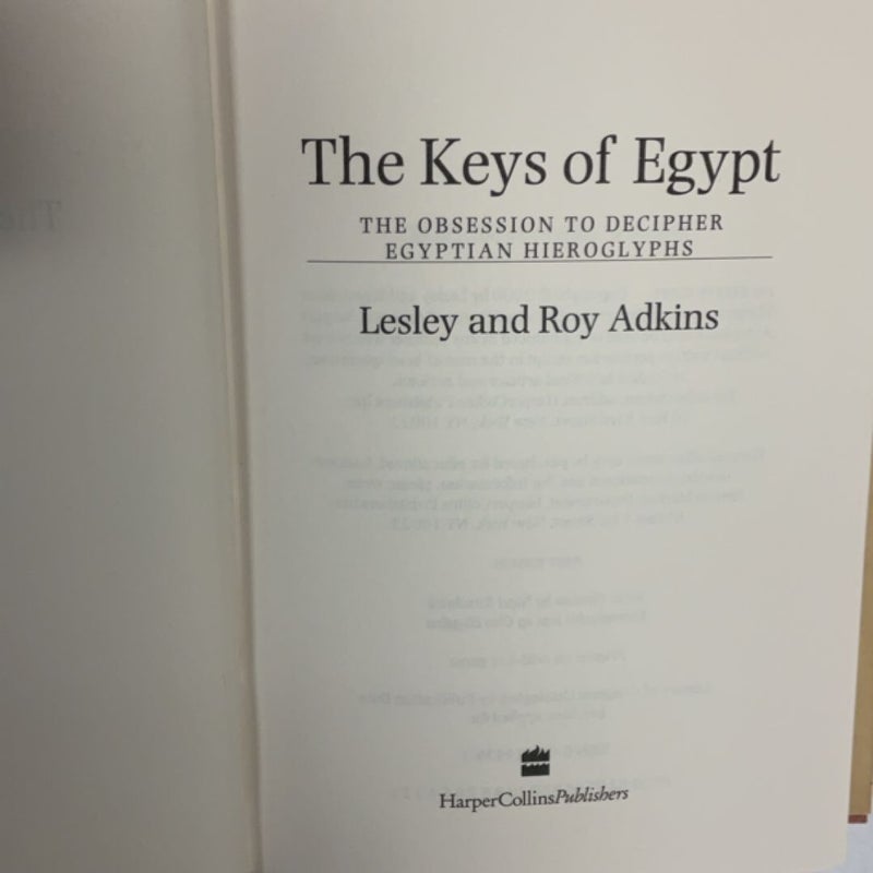The Keys of Egypt