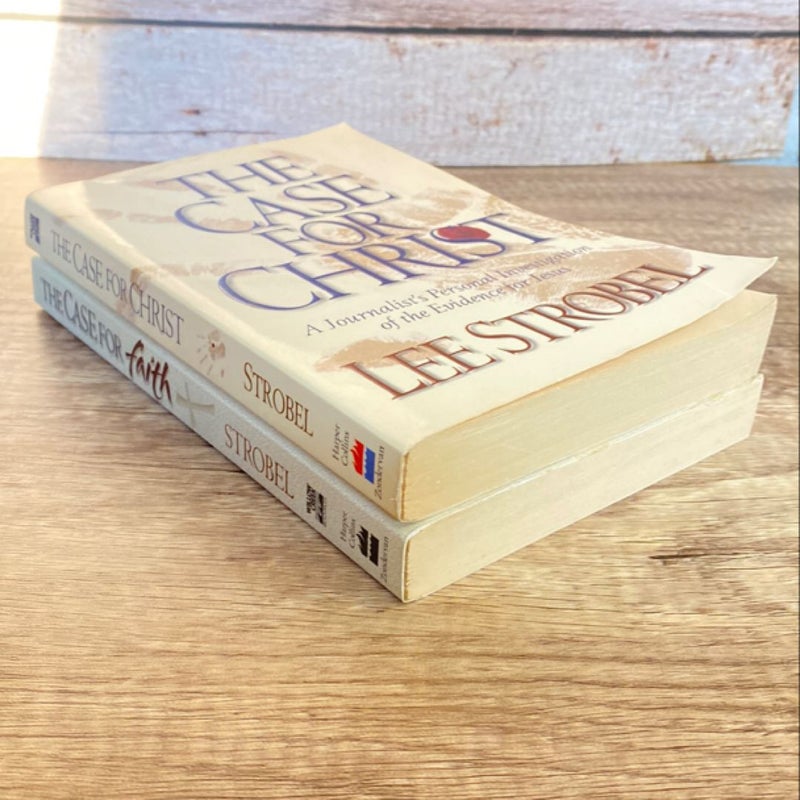 Lee Strobel 2 Book Bundle: The Case for Christ + The Case for Faith