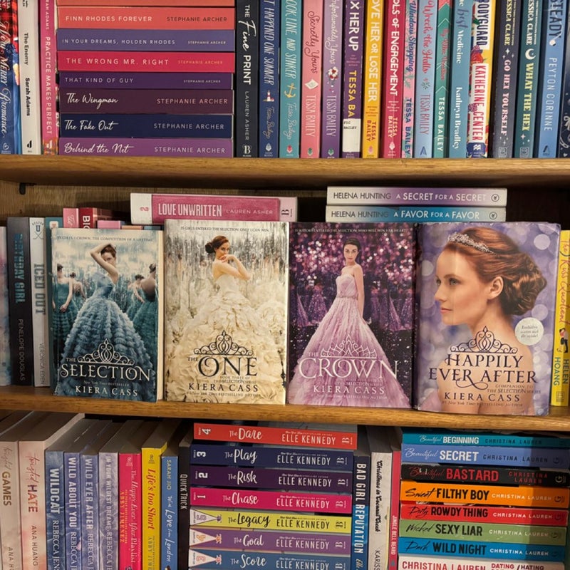 The Selection, The One, The Crown, and Happily Ever After Bundle