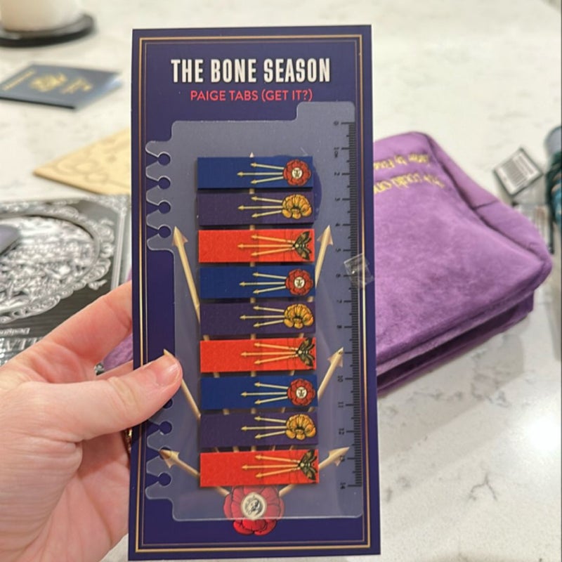 The Bone Season Book Tabs