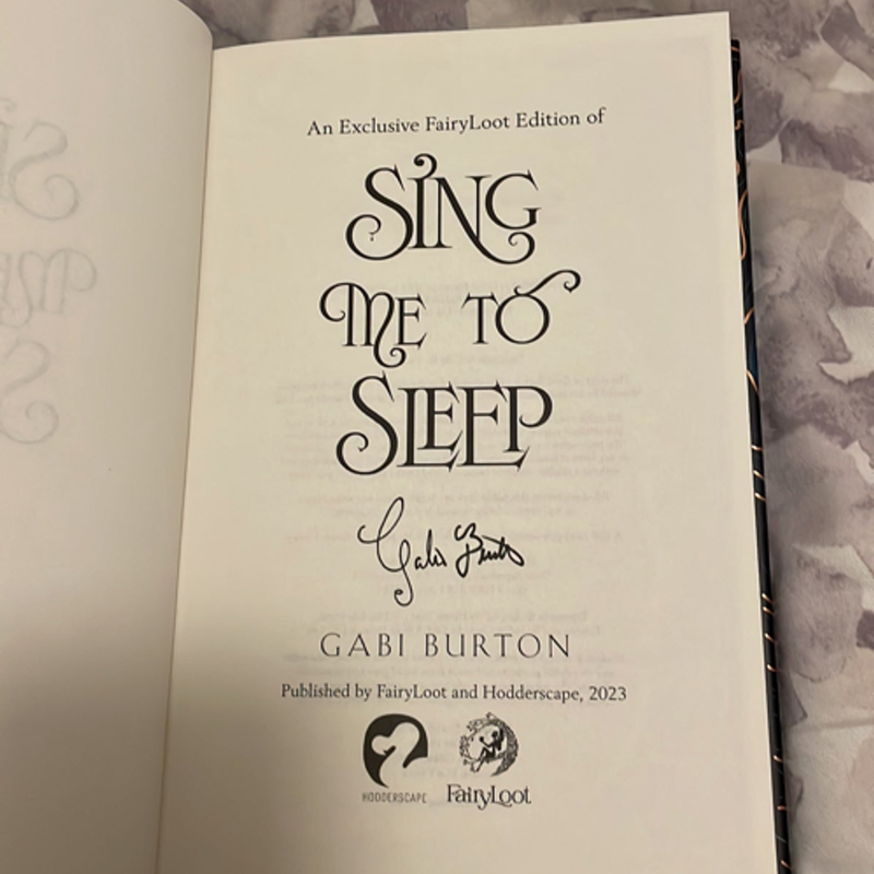 Sing Me to Sleep *Fairyloot edition*