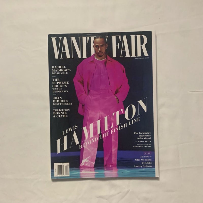 Vanity Fair Lewis Hamilton “Beyond The Finish Line” Issue September 2022 Magazine